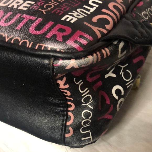 JUICY COUTURE multi color medium size signature backpack. Gold hardware. main image 16